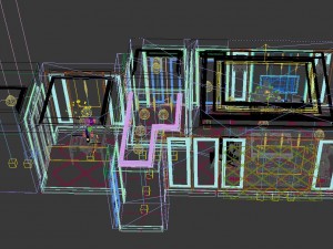 stylish luxury home decoration - living room 6111 Modèle 3D