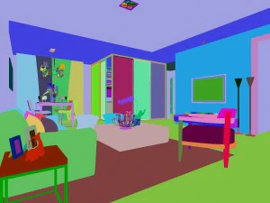stylish luxury home decoration - living room 6120 3D Model