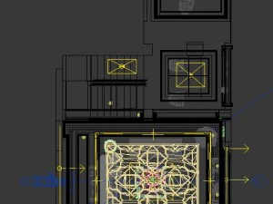 stylish luxury home decoration - living room 6129 3D Model