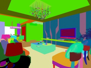 stylish luxury home decoration - living room 6140 Modelo 3D