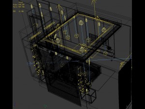 luxury luxury home decoration - bedroom 6101 3D Model