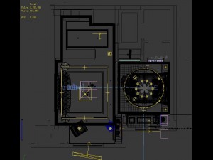 stylish luxury home decoration - bedroom 6102 Modelo 3D