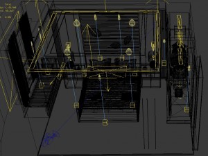 luxury luxury home decoration - bedroom 6106 3D Model