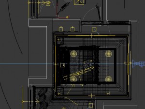 luxury luxury home decoration - bedroom 6107 Modello 3D