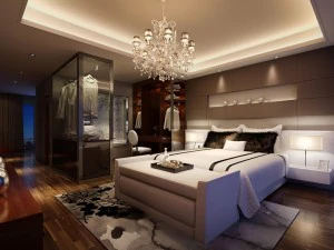 luxury luxury home decoration - bedroom 6109 3D Model
