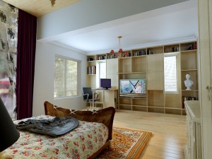 fashion concise single apartment 5101 3D 모델