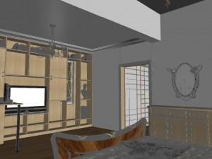 fashion concise single apartment 5101 3D 모델