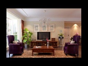 fashionable concise european living room 1713 Modelo 3D