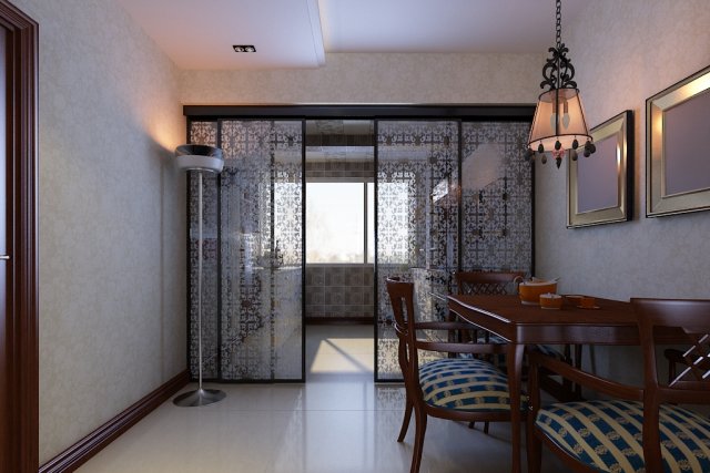 fashionable concise european living room 1740 3D Модель .c4d .max .obj .3ds .fbx .stl .blend 