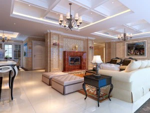 estilo conciso sal&oacute;n europeo 1773 Modelo 3D