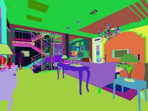 style concise european living room 1783 3Dモデル