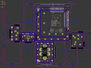 fashionable concise european living room 5102 3D 模型