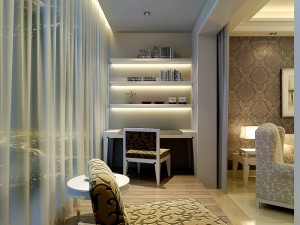 fashionable concise european living room 5129 3D Модель