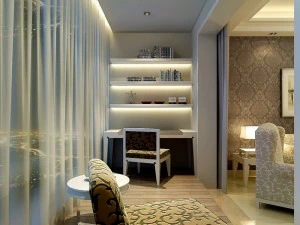 fashionable concise european living room 5129 3D Model
