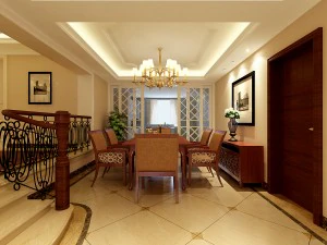 style concise european living room 1749 3D Model