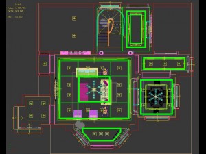 style concise european living room restaurant 1752 Modelo 3D