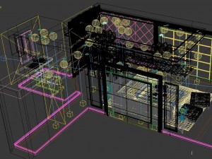 style concise european living room of 1776 Modèle 3D