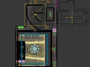 style concise european living room 1777 3D Модель