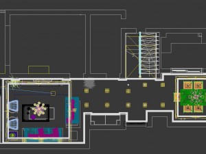 fashionable concise european living room restaurant 5125 Modèle 3D