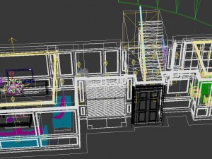 fashionable concise european living room restaurant 5125 Modèle 3D
