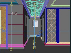 fashionable european living room 5141 Modèle 3D