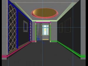 fashionable european living room 5141 Modèle 3D