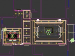 fashionable european living room 5145 3D Модель
