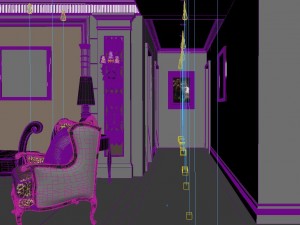 fashionable european living room 5148 Modèle 3D
