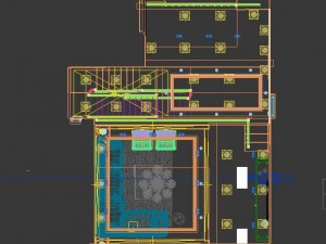 fashionable european living room 515 3D Модель