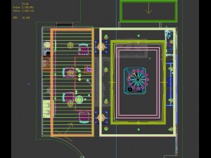 fashionable european living room 5172 Modelo 3D