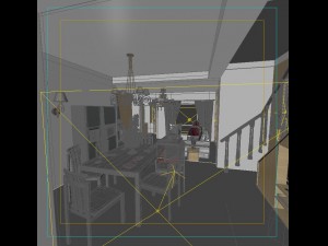 the living room is 1803 Model 3D