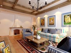 the living room is 1809 Modèle 3D