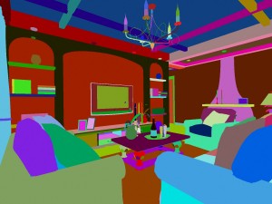 the living room is 1809 Modèle 3D