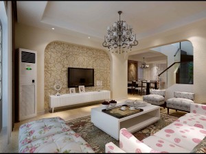 the living room is 1810 3D Model
