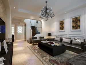 the living room is 1810 3D Model