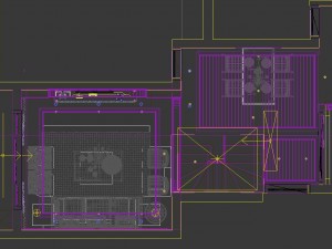 the living room is 1810 3D Model
