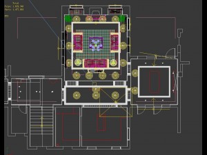 the living room is 1816 Modelo 3D