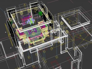the living room is 1816 Modelo 3D