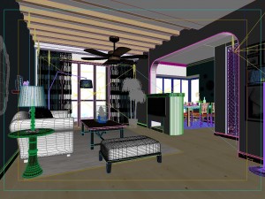 the living room is 1823 Modelo 3D