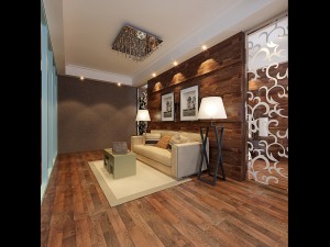 fashionable modern bedroom living room 1804 Modèle 3D