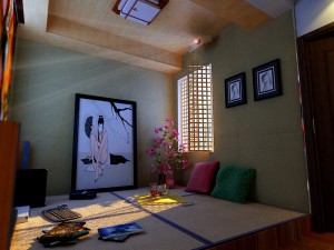 the living room is 1806 Model 3D