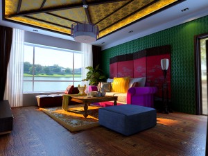 the living room is 1806 Model 3D