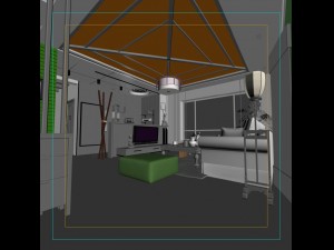 the living room is 1806 Model 3D