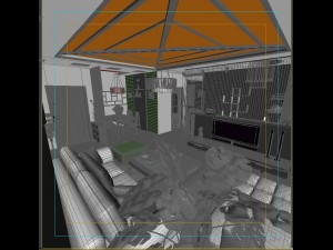 the living room is 1806 Model 3D
