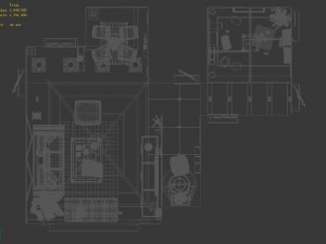 the living room is 1806 Model 3D