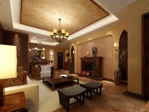 fashionable chinese vintage room 1839 3D Model