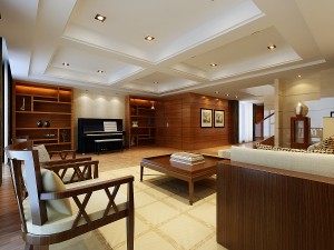 fashionable chinese vintage room restaurant 1804 3D Модель