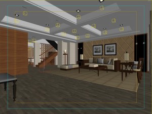 fashionable chinese vintage room restaurant 1804 3D Модель