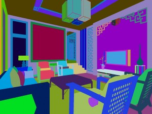 fashionable chinese style and vintage living room 1806 3D Modell