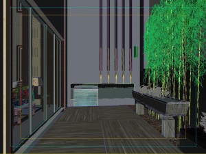 fashionable chinese reversionary dining room 1810 Model 3D
